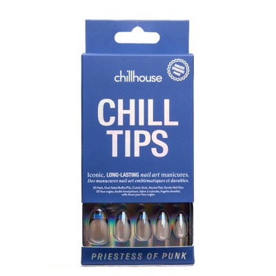 Chillhouse Chill Tips Press-On Nail Set Priestess of Punk 24ct - New by This is Beauty US
