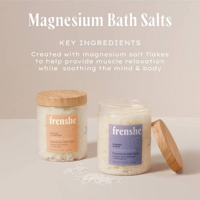 Being Frenshe Magnesium Bath Salts Lavender Cloud Jar - New by This is Beauty US
