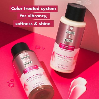 Love Beauty and Planet Murumuru Butter &amp; Rose Shampoo For Color Treated Hair 13.5 fl oz - New by This is Beauty US