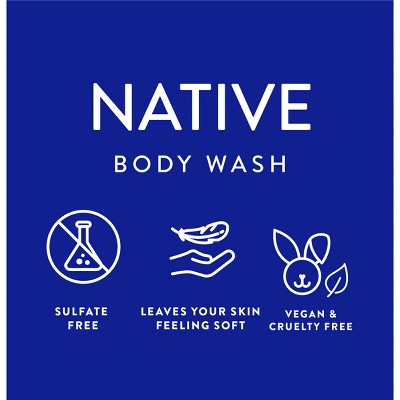 Native Sulfate Free Body Wash Coconut; Vanilla 36 fl oz - Imperfect Container by This is Beauty US