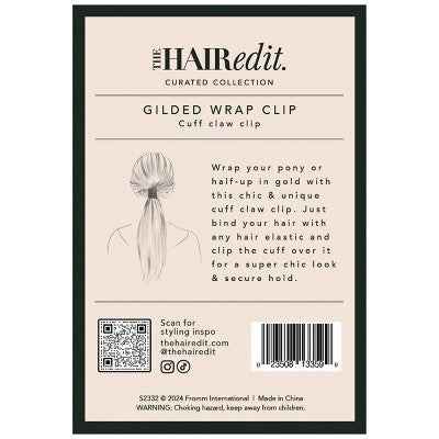 The Hair Edit Gilded Wrap Clip - New