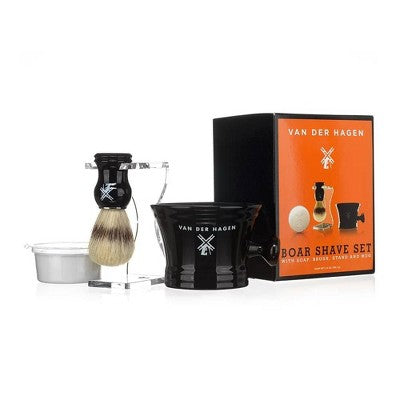 Van der Hagen Premium 4 Piece Shave Gift Set - Imperfect Box by This is Beauty US