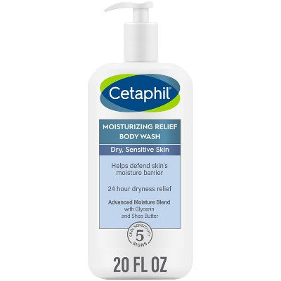 Cetaphil Moisturizing Relief Therapeutic Body Wash 20 fl oz - New by This is Beauty US
