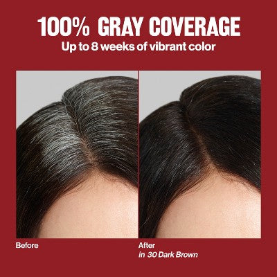 Revlon ColorSilk Permanent Hair Color with Bond Repair Complex 41 Medium Brown 4.4 fl oz - Imperfect Box by This is Beauty US