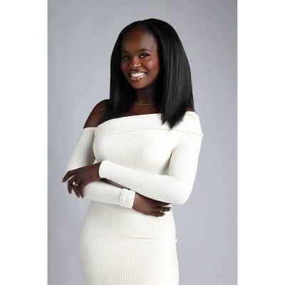 Curlkalon Blow Out Straight 12 inch Clip-In Natural Black Hair Extensions 9ct - Imperfect Box