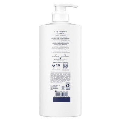 Dove Beauty Daily Moisture Hair Shampoo with Hyaluronic Serum &amp; Bio-Protein Care 28 fl oz - Imperfect Container by This is Beauty US