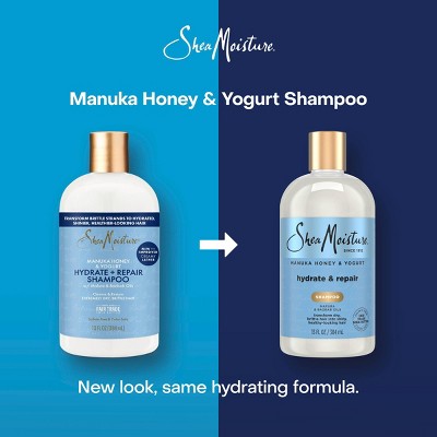 SheaMoisture Manuka Honey &amp; Yogurt Hydrate &amp; Repair Shampoo 13 fl oz - Imperfect Container