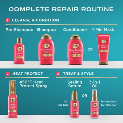 OGX Repair &amp; Protect Bond Protein Repair 6.7 fl. oz - Imperfect Container by This is Beauty US