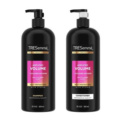 Tresemme Healthy Volume Shampoo and Conditioner 56 fl oz/2pc - Imperfect Box by This is Beauty US