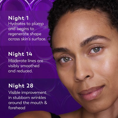 Olay Regenerist Anti-Aging Night Serum, Hydrating &amp; Wrinkle Correcting Treatment 1 fl oz - New
