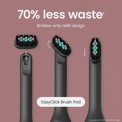 quip Ultra Next Generation Smart Sonic Electric Toothbrush Onyx - Imperfect Box by This is Beauty US