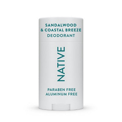 Native Limited Edition Fall Getaway Deodorant Sandalwood &amp; Coastal Breeze 2.65oz - Imperfect Container