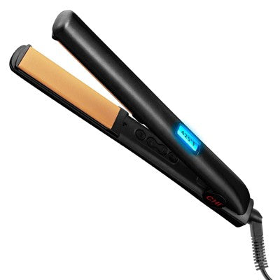 CHI Tourmaline Ceramic Flat Iron Black 1" - Imperfect Box by This is Beauty US