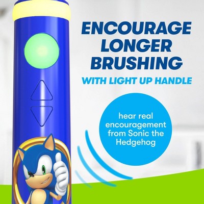 Firefly Play Action Electric Toothbrush Sonic the Hedgehog - Imperfect Box by This is Beauty US