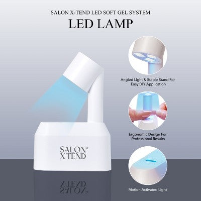 KISS Products Salon X-tend LED Soft Gel System Pure Fake Nails - Imperfect Box by This is Beauty US