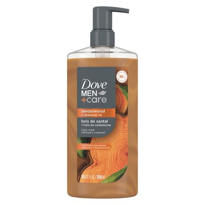 Dove Men+Care Restore Plant Based Body Wash Sandalwood &amp; Cardamom Oil 26 fl oz - New by This is Beauty US