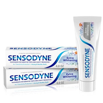 Sensodyne Extra Whitening Toothpaste 2pk - Imperfect Box by This is Beauty US