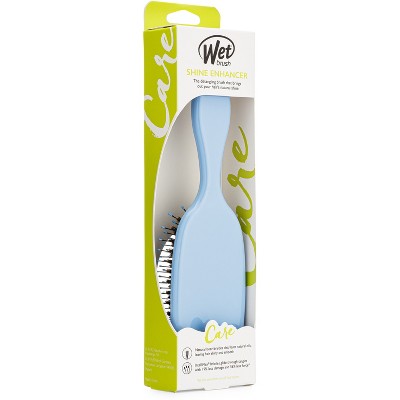 Wet Brush Shine Enhancer Hair Brush Between Wash Days to Distribute Natural Oils Solid Sky Blue - Imperfect Box by This is Beauty US