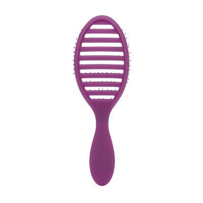 Wet Brush Speed Dry Detangler Hair Brush for Quick Heat Drying Frost Purple - Imperfect Box by This is Beauty US