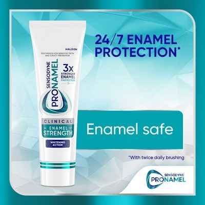 Sensodyne Pronamel Clinical Enamel Strengthening and Whitening Action Toothpaste 3.4oz/3pk - New