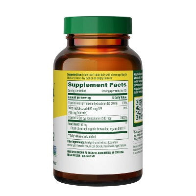 MegaFood Vegan Vitamin B12, Vitamin B Supplement 30ct - New by This is Beauty US