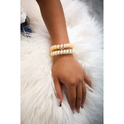 TELETIES For the Love of Nudes Large Hair Ties 3pc - Imperfect Box by This is Beauty US