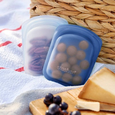 Stasher Reusable Silicone Travel Accessories Bag Set - 2pk by This is Beauty US