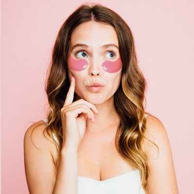 Grace &amp; Stella Moisturizing Under Eye Mask Pink 24 Pairs - New