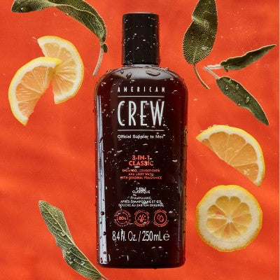 American Crew 3-in-1 Shampoo, Conditioner and Body Wash 15.2 fl oz - Imperfect Container by This is Beauty US