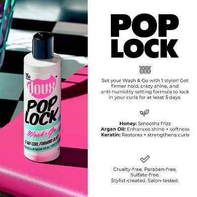 The Doux Pop Lock 5-Day Curl Forming Glaze 8 fl oz - New