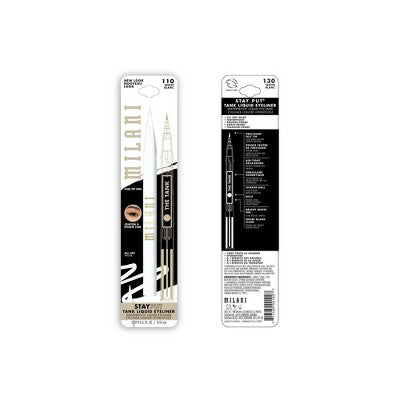 Milani Stay Put Tank Liquid Eyeliner White 0.019 fl oz - Imperfect Box by This is Beauty US