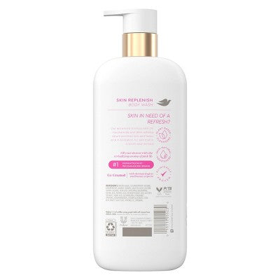 Dove Beauty Serum Body Wash with 2% Niacinamide and BHA Refining Serum Skin Replenish 18.5 fl oz - New by This is Beauty US