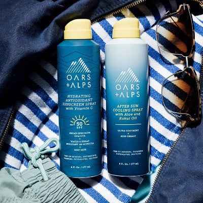 OARS + ALPS Aloe Cooling Spray 6 fl oz - New