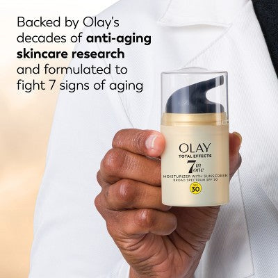 Olay Total Effects Face Moisturizer SPF 30 1.7 fl oz - Missing Box by This is Beauty US