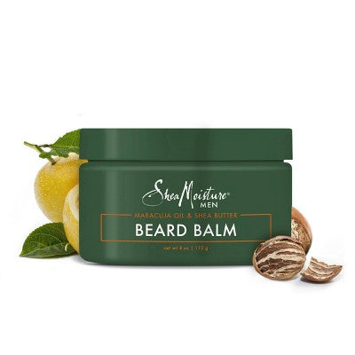 SheaMoisture Men Beard Balm Maracuja Oil &amp; Shea Butter 4oz - Imperfect Container