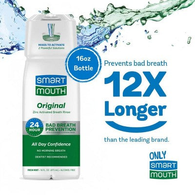 SmartMouth Original Mouth Wash 16 fl oz - Imperfect Container by This is Beauty US