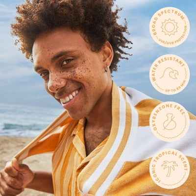 Hawaiian Tropic Dark Tanning Lotion Sunscreen SPF 4 8oz - New