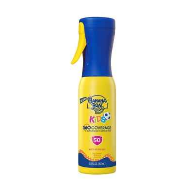Banana Boat Kids 360 Coverage Advanced Control Mist Sunscreen Sprayer SPF 50 5.5 fl oz - New