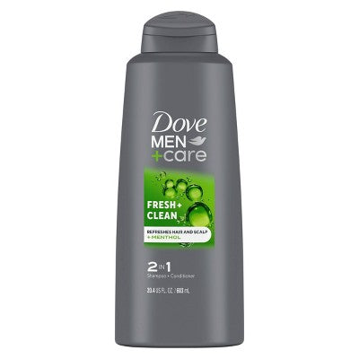Dove Men+Care Fortifying 2-in-1 Shampoo and Conditioner for Normal to Oily Hair 20.4 fl oz - New by This is Beauty US