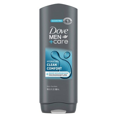 Dove Men+Care Clean Comfort Hydrating Body &amp; Face Wash 18 fl oz - New by This is Beauty US