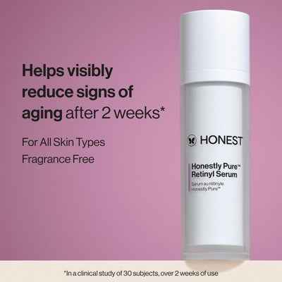 Honest Beauty Honestly Pure Retinyl Serum with Retinyl Linoleate 1.0 fl oz - New