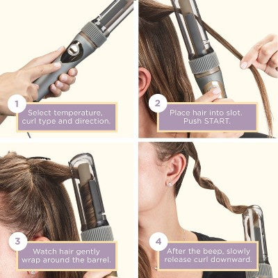 InfinitiPRO by Conair Curl Secret Ceramic Auto Hair Curling Iron - Imperfect Box by This is Beauty US