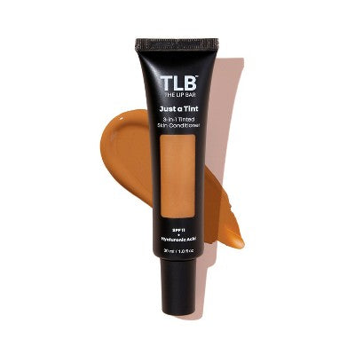 The Lip Bar Just a Tint 3-in-1 Tinted Skin Conditioner with SPF 11 Caramel Delight 1 fl oz - Imperfect Box - DestGlow