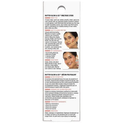 Physicians Formula Murumuru Butter Glow &amp; Go Multi Use Stick Beachy Pink 0.32oz - Imperfect Box