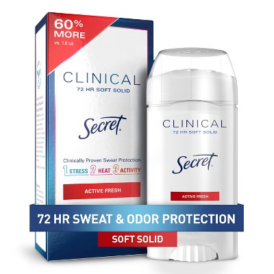 Secret Clinical Active Fresh 2.6oz - Missing Box by This is Beauty US