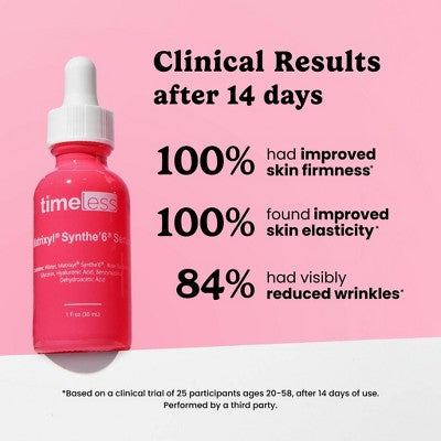 Timeless Skin Care Matrixyl Synthe6 Serum 1 fl oz - Imperfect Box by This is Beauty US