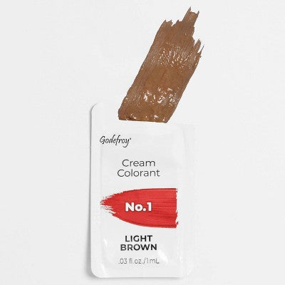 Godefroy Instant Eyebrow Tint Application Kit Light Brown 3ct - New by This is Beauty US
