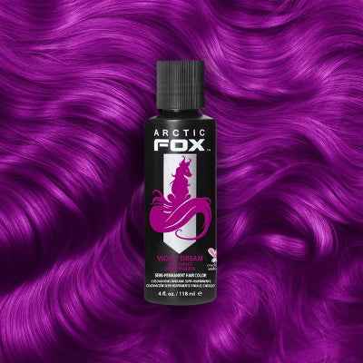 Arctic Fox Semi-Permanent Hair Color Dye Violet 4 fl oz - New