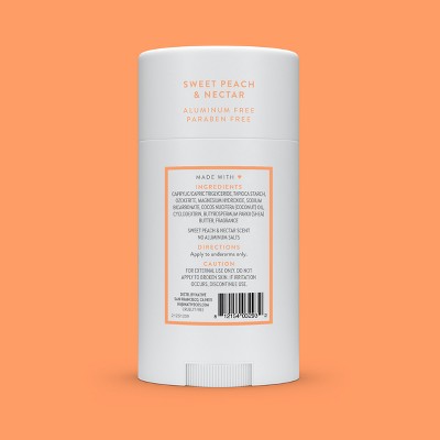 Native Solid Deodorant Sweet Peach &amp; Nectar 2.65oz - Imperfect Container by This is Beauty US