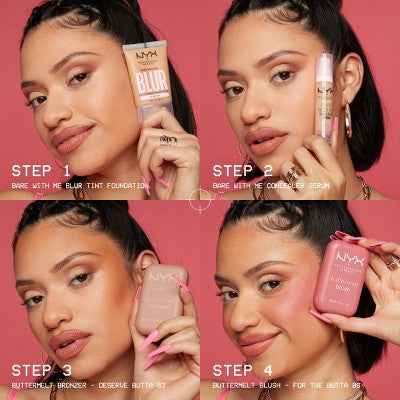 NYX Professional Makeup Buttermelt Blush Sooner The Butta 0.17oz - New